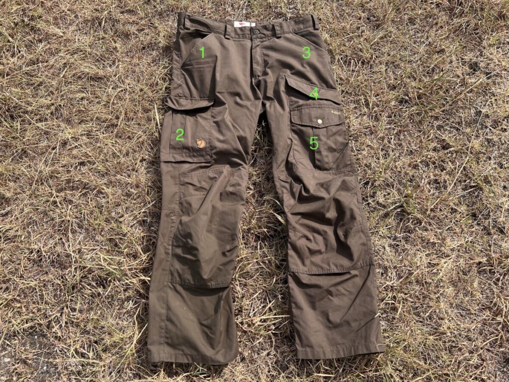 Barents Pro Trousers_前面ポケット