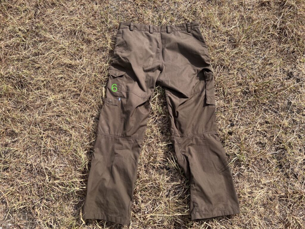 Barents Pro Trousers_背面ポケット